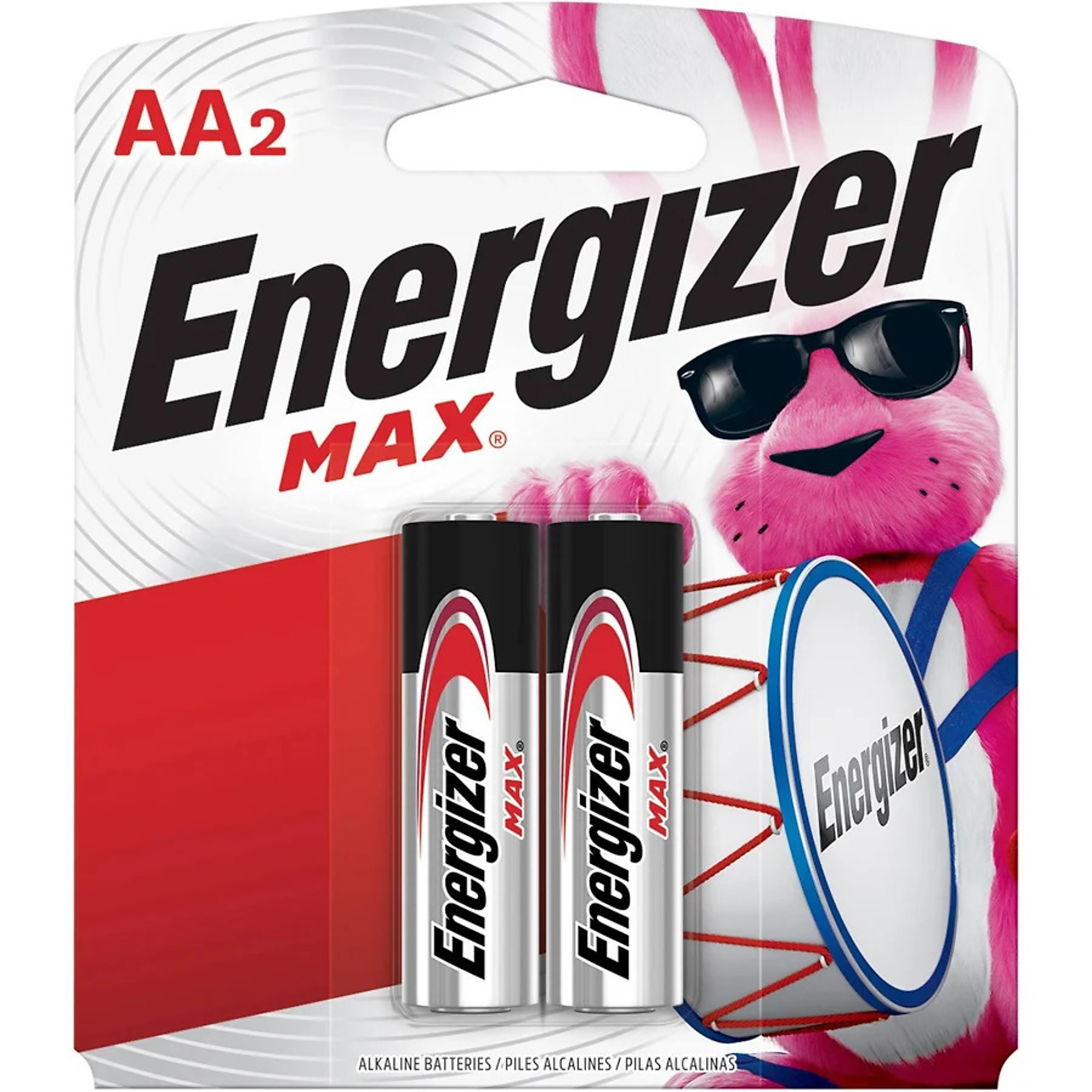 Energizer AA Batteries, 2 Pack – Reliable Power for Everyday Devices – Model 300533608